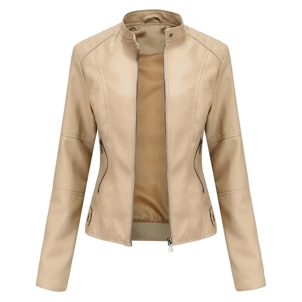 Odette | Elegante en modieuze leren jas