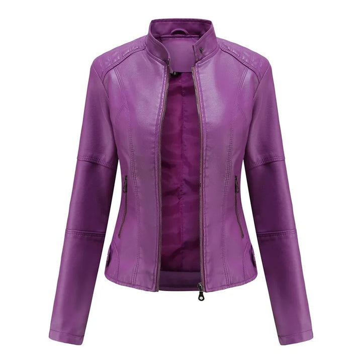 Odette | Elegante en modieuze leren jas