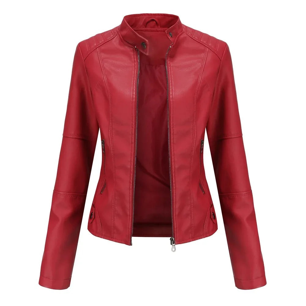 Odette | Elegante en modieuze leren jas