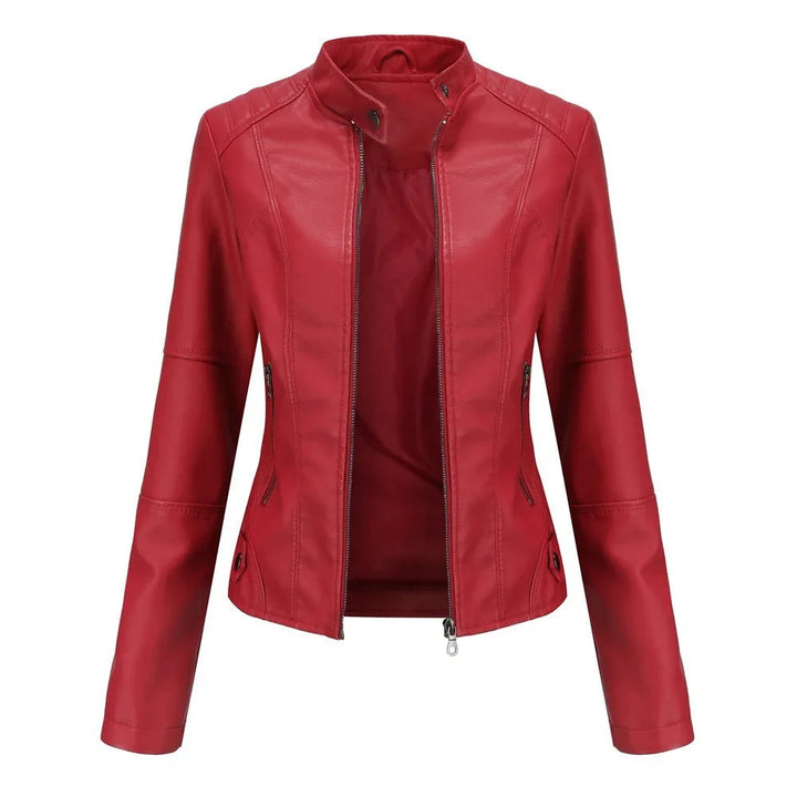 Odette | Elegante en modieuze leren jas