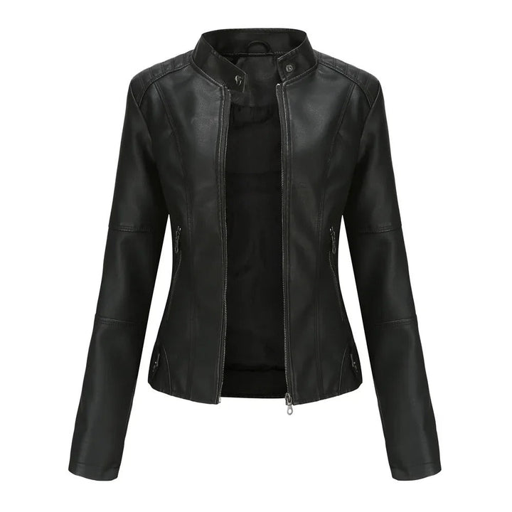 Odette | Elegante en modieuze leren jas