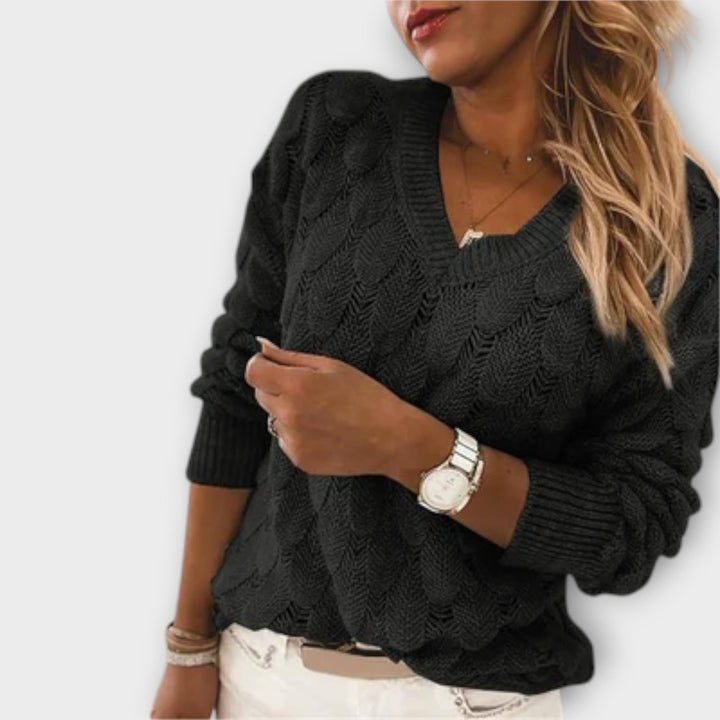 Ingrid | Trui met V-hals