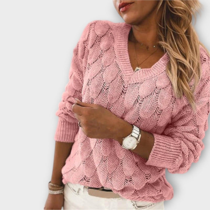 Ingrid | Trui met V-hals