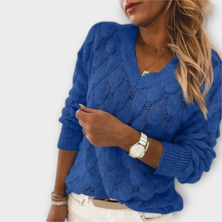 Ingrid | Trui met V-hals